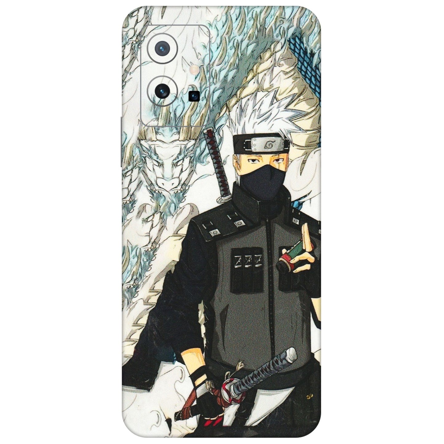 VIVO Z/V/X/T/U/S Series Phone Skins (All Models) - Kakashi Hatake Naruto Anime - 3D Embossed Finish (L-46) Vivo T1 (5G)