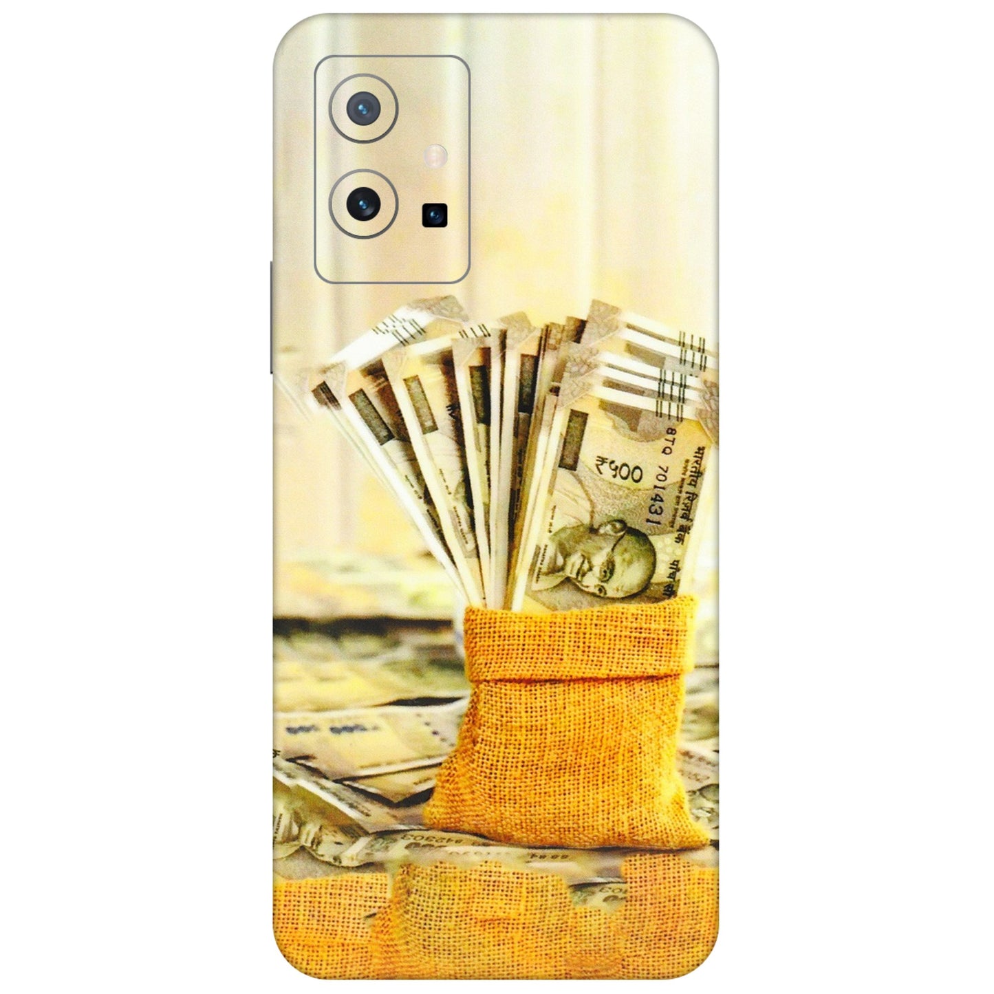 VIVO Z/V/X/T/U/S Series Phone Skins (All Models) - Show Me The Money - 3D Embossed Finish (L-52) Vivo T1 (5G)