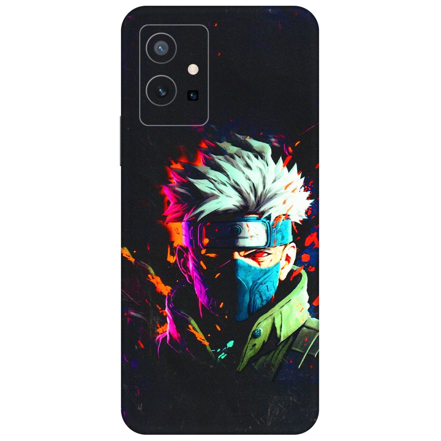 VIVO Z/V/X/T/U/S Series Phone Skins (All Models) - Anime Cool Character - 3D Embossed Finish (L-59) Vivo T1 (5G)