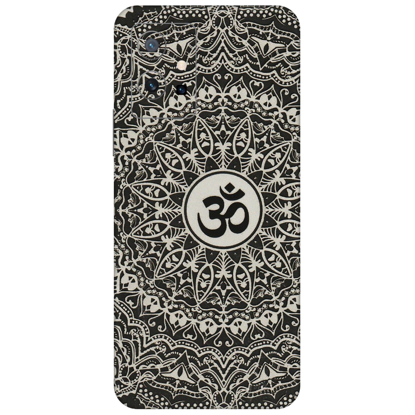 VIVO Z/V/X/T/U/S Series Phone Skins (All Models) - Aum Elegant Mandala - 3D Embossed Finish (L-62) Vivo T1 (5G)