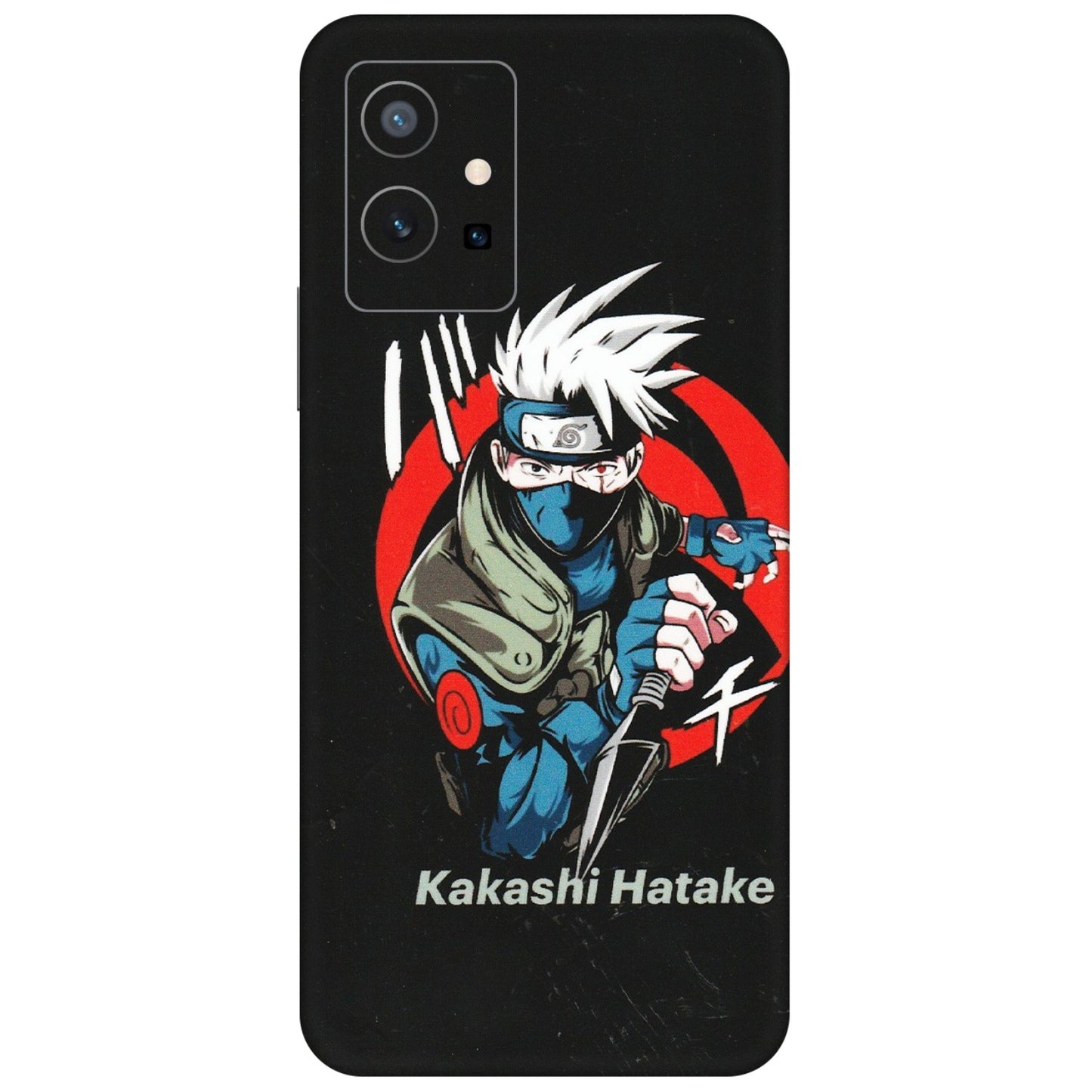 VIVO Z/V/X/T/U/S Series Phone Skins (All Models) - Naruto Kakashi Hatake Killer - Matte Finish (M-114) Vivo T1 (5G)