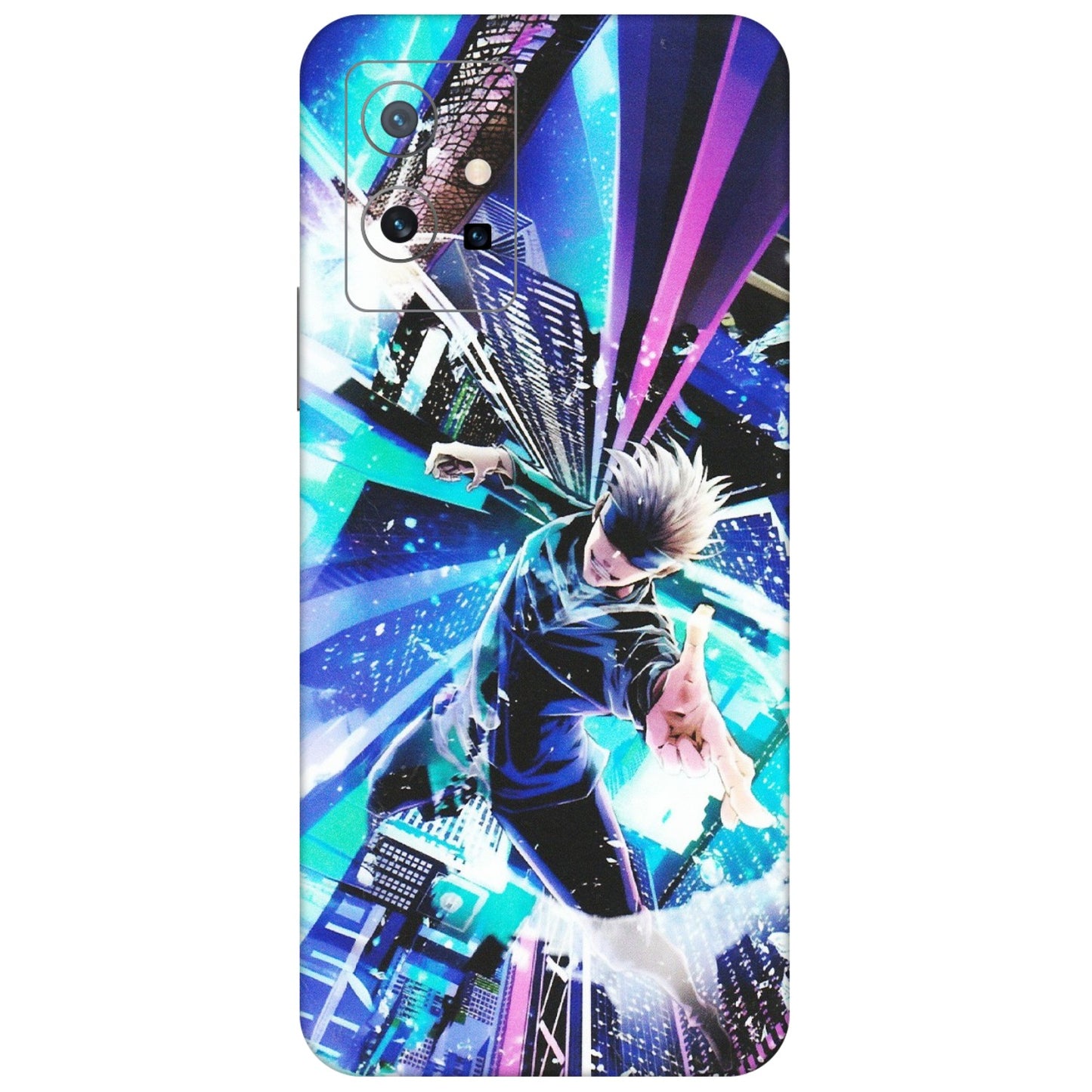 VIVO Z/V/X/T/U/S Series Phone Skins (All Models) - Manga Action Jujustu Kaisen Anime - Matte Finish (M-155) Vivo T1 (5G)