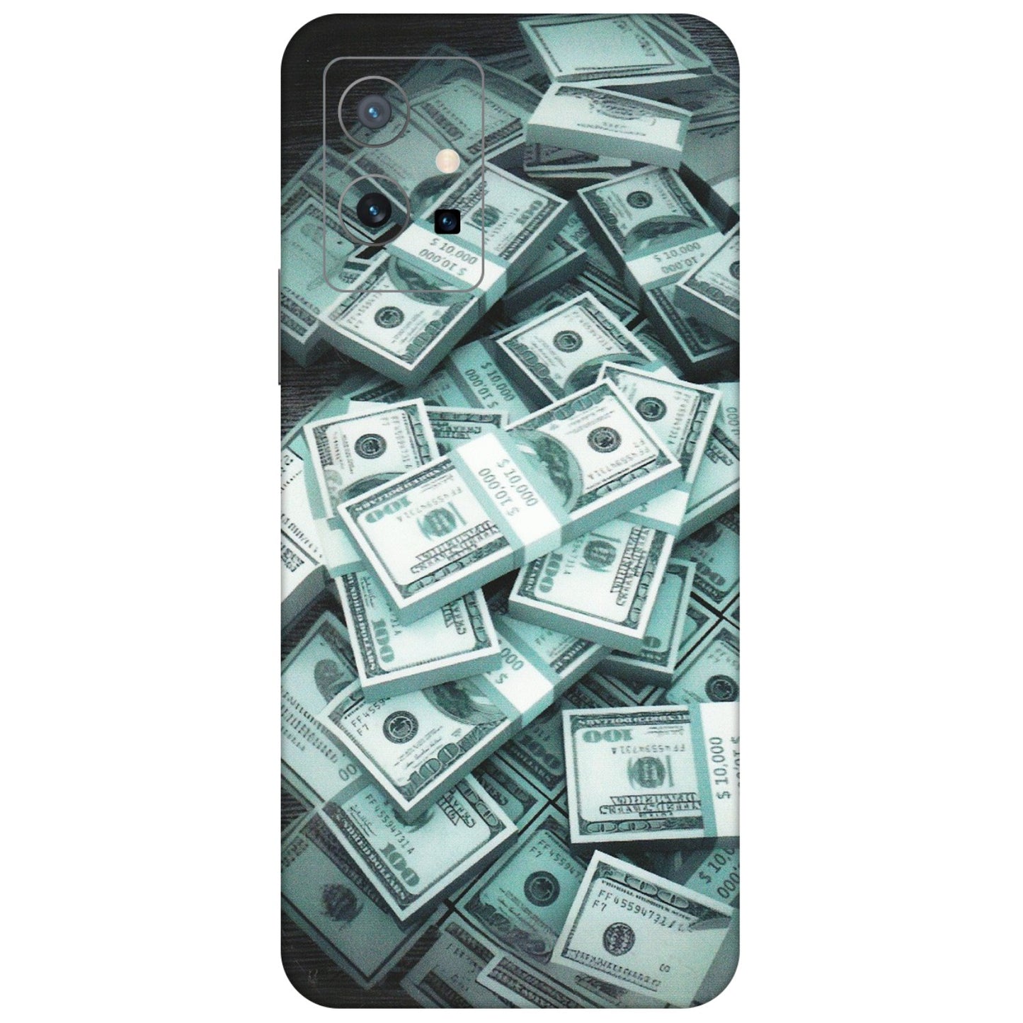 VIVO Z/V/X/T/U/S Series Phone Skins (All Models) - Hundred Dollar Bill - Matte Finish (M-162) Vivo T1 (5G)