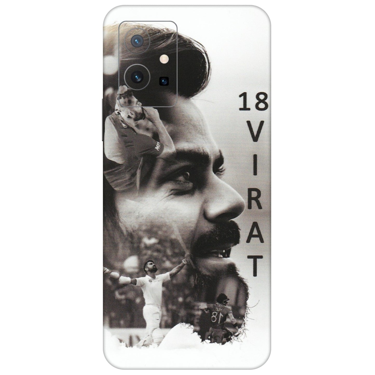 VIVO Z/V/X/T/U/S Series Phone Skins (All Models) - Virat Kohli Cricketer - Matte Finish (M-163) Vivo T1 (5G)