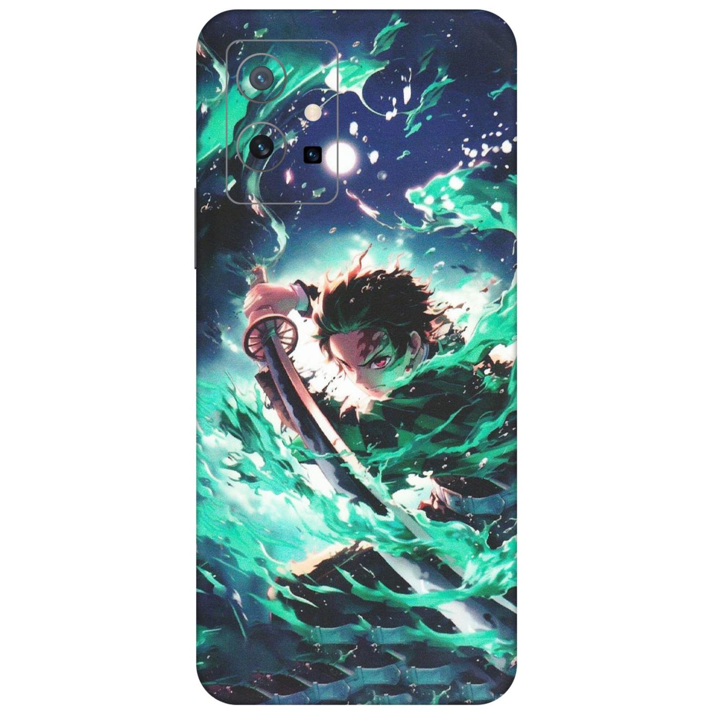 VIVO Z/V/X/T/U/S Series Phone Skins (All Models) - Sword Fighter Anime - Matte Finish (M-29) Vivo T1 (5G)