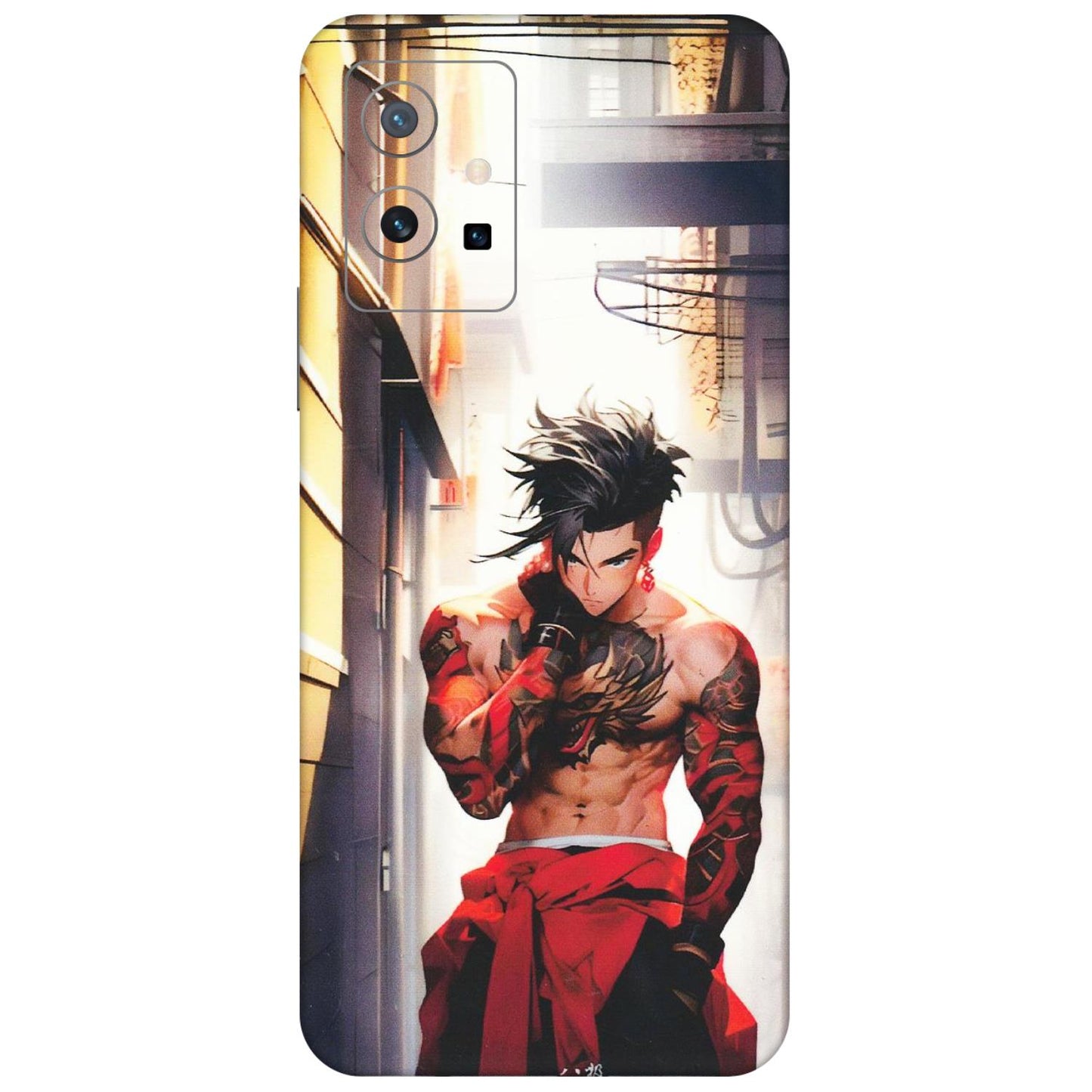 VIVO Z/V/X/T/U/S Series Phone Skins (All Models) - In the streets of Japan - Matte Finish (M-77) Vivo T1 (5G)