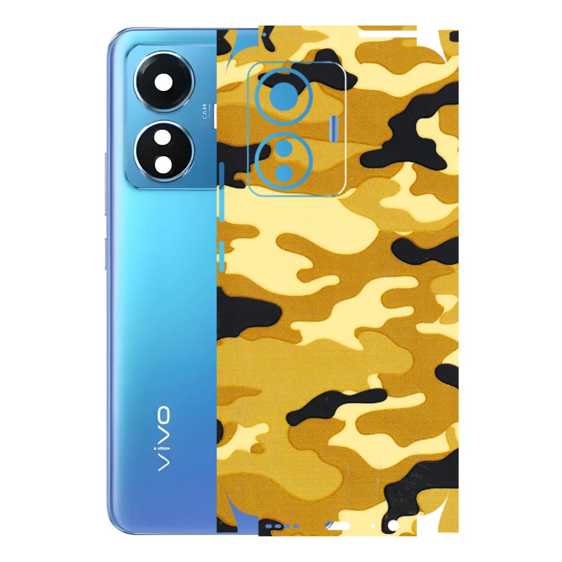 VIVO Z/V/X/T/U/S Series Phone Skins (All Models) - Indian Camo - 3D Embossed Finish (L-228) Vivo T1