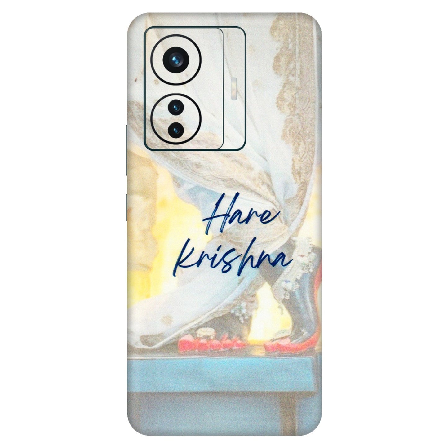 VIVO Z/V/X/T/U/S Series Phone Skins (All Models) - Hare Krishna - 3D Embossed Finish (L-03) Vivo T1 Pro (5G)