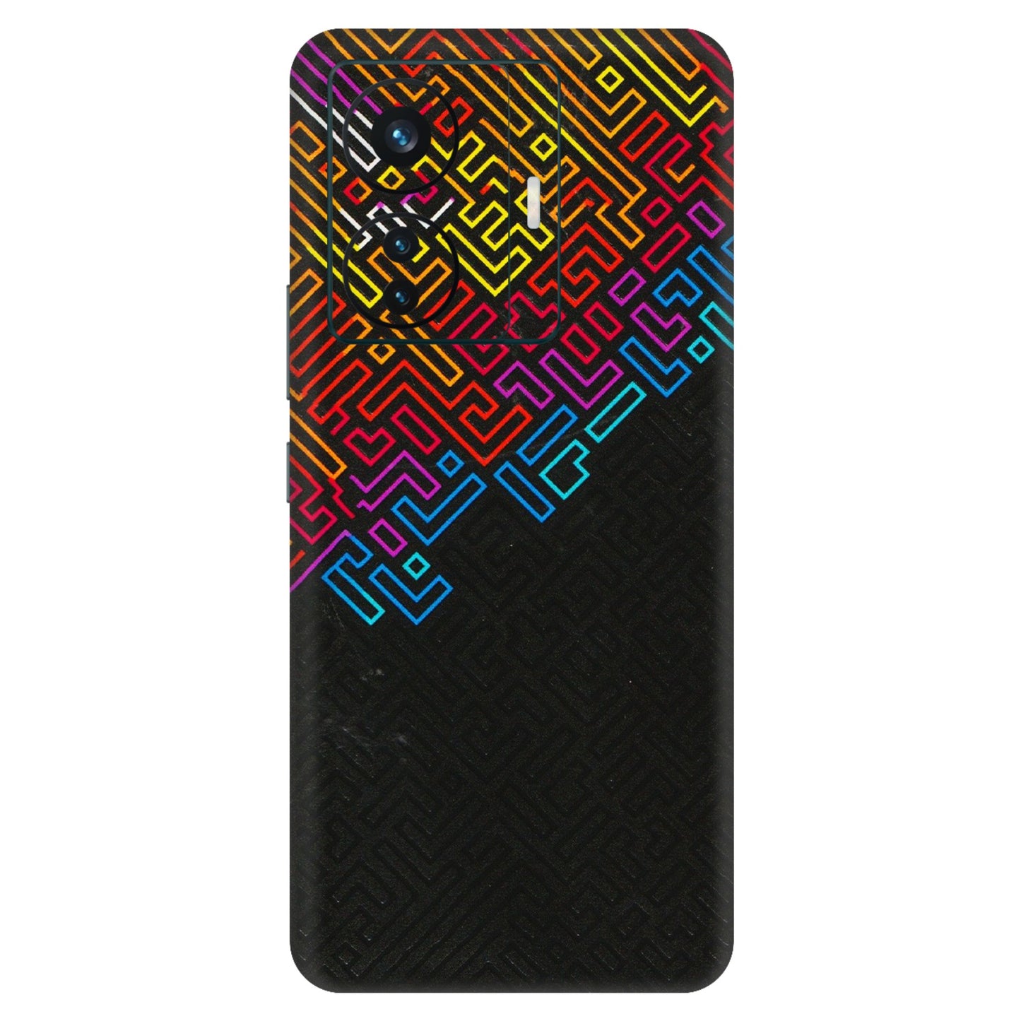 VIVO Z/V/X/T/U/S Series Phone Skins (All Models) - Dotme Pattern Art - 3D Embossed Finish (L-121) Vivo T1 Pro (5G)