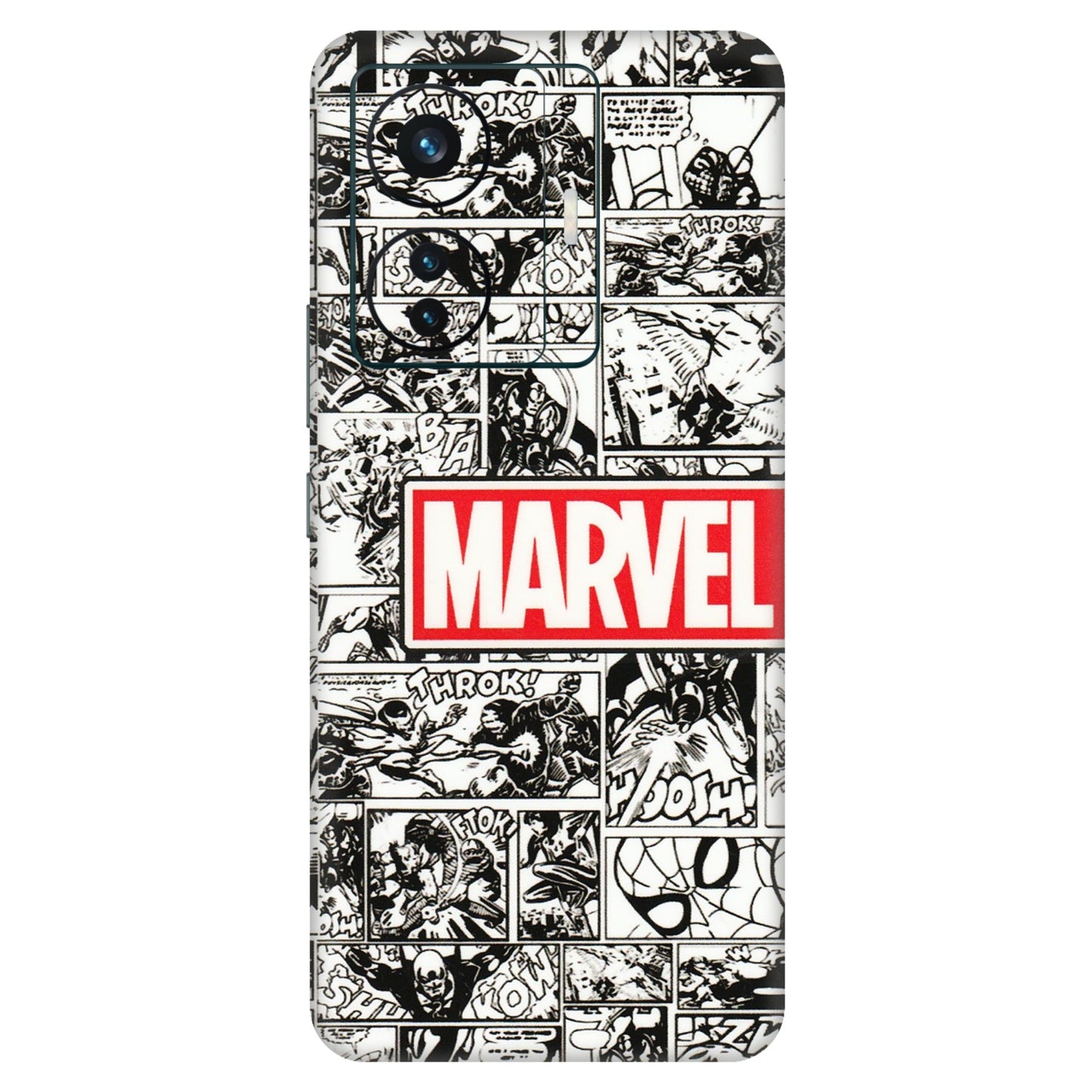 VIVO Z/V/X/T/U/S Series Phone Skins (All Models) - Marvel Comic - 3D Embossed Finish (L-171) Vivo T1 Pro (5G)