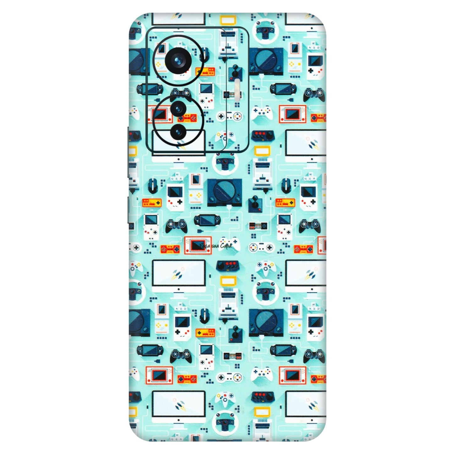VIVO Z/V/X/T/U/S Series Phone Skins (All Models) - Gadgets Doodle - 3D Embossed Finish (L-184) Vivo T1 Pro (5G)