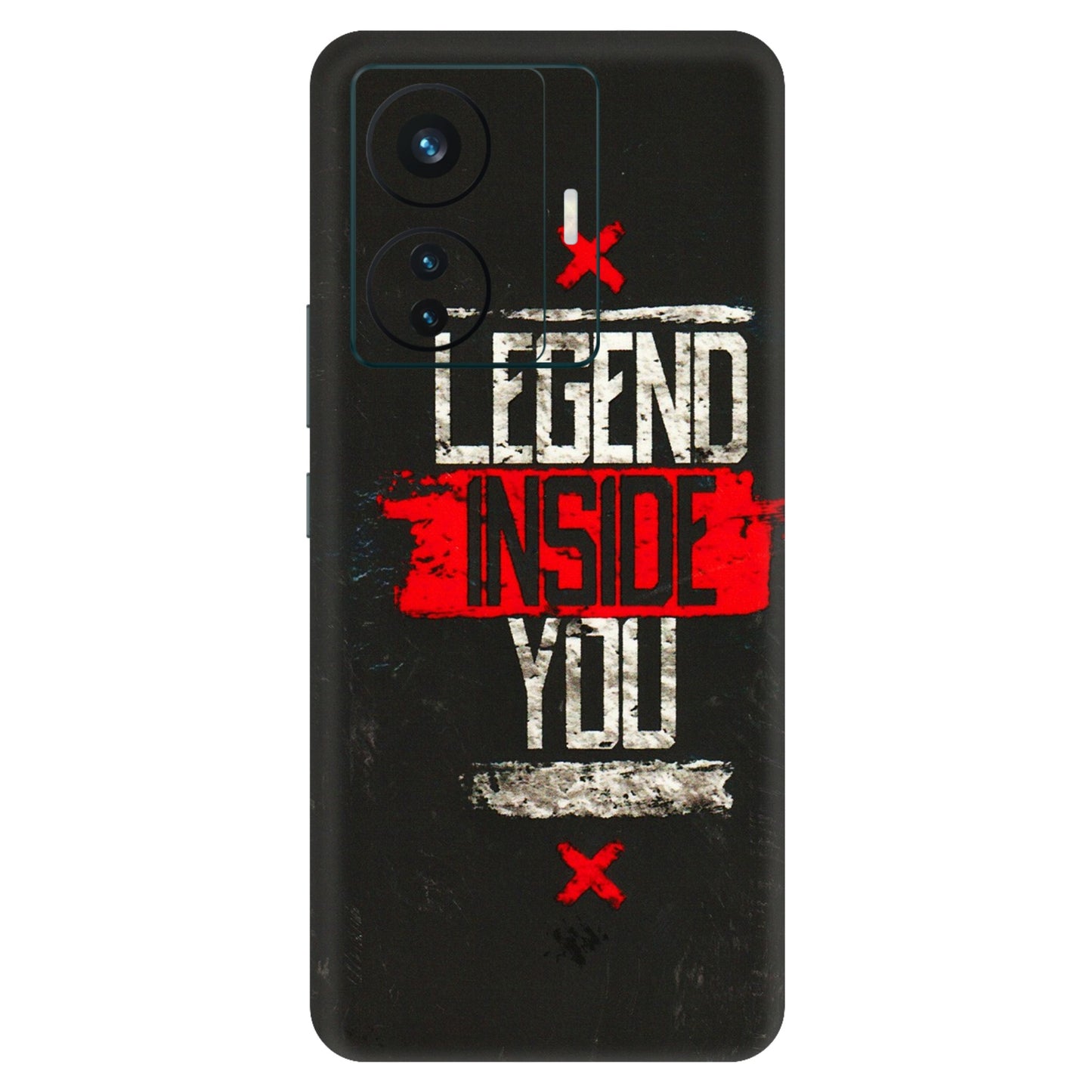 VIVO Z/V/X/T/U/S Series Phone Skins (All Models) - Legend Inside You - 3D Embossed Finish (L-186) Vivo T1 Pro (5G)