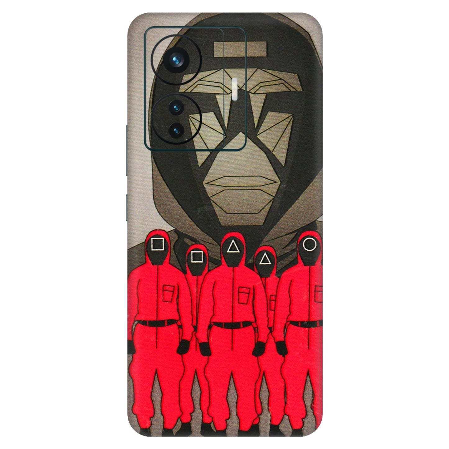 VIVO Z/V/X/T/U/S Series Phone Skins (All Models) - Squid Game Hero - 3D Embossed Finish (L-245) Vivo T1 Pro (5G)