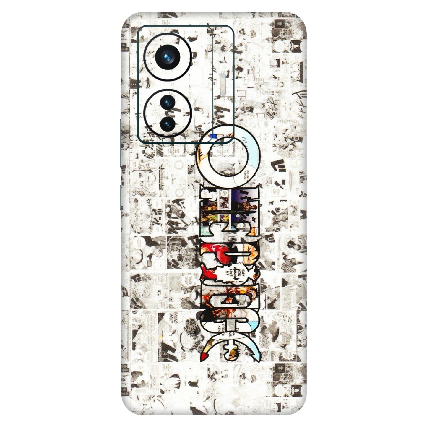 VIVO Z/V/X/T/U/S Series Phone Skins (All Models) - One Piece Manga - 3D Embossed Finish (L-26) Vivo T1 Pro (5G)