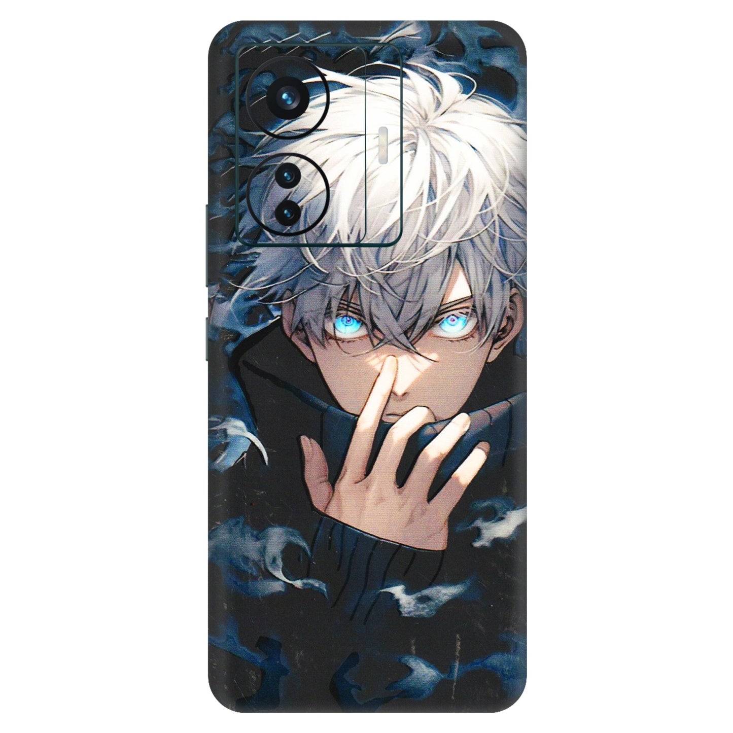 VIVO Z/V/X/T/U/S Series Phone Skins (All Models) - New Jujutsu Kaisen Anime - 3D Embossed Finish (L-313) Vivo T1 Pro (5G)