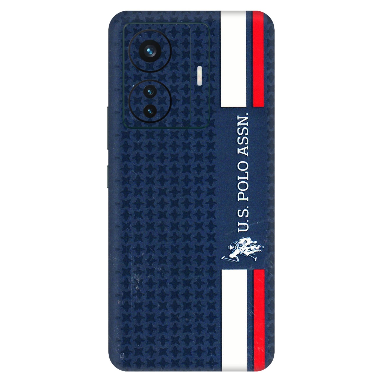 VIVO Z/V/X/T/U/S Series Phone Skins (All Models) - US POLO Designer Brand - 3D Embossed Finish (L-65) Vivo T1 Pro (5G)