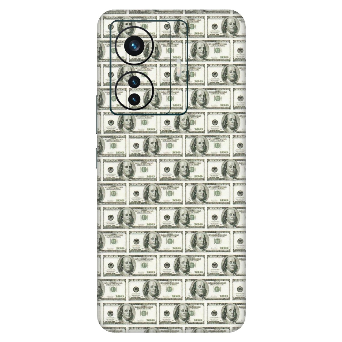 VIVO Z/V/X/T/U/S Series Phone Skins (All Models) - I Love Dollars - Matte Finish (M-40) Vivo T1 Pro (5G)