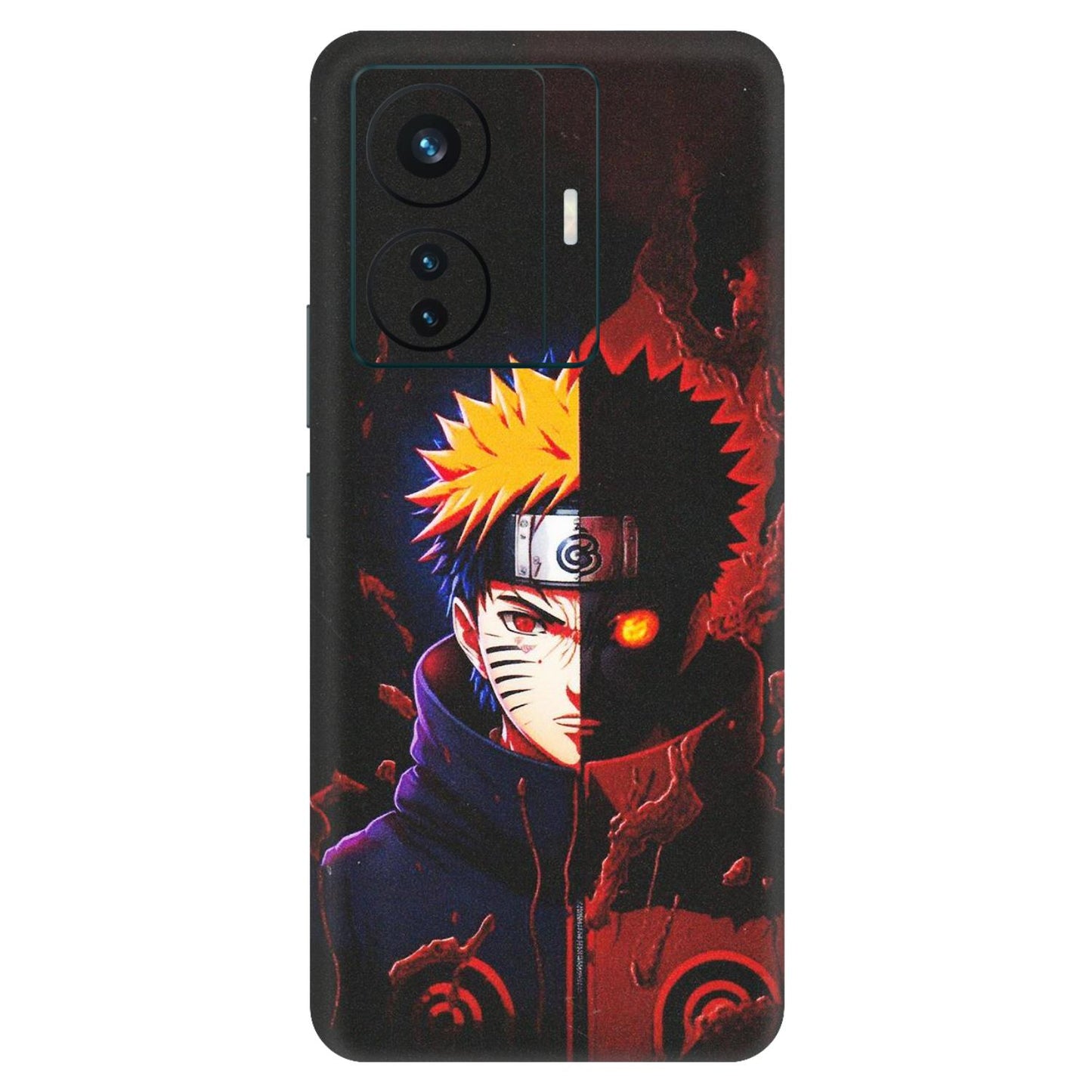 VIVO Z/V/X/T/U/S Series Phone Skins (All Models) - Naruto X Evil - Matte Finish (M-70) Vivo T1 Pro (5G)