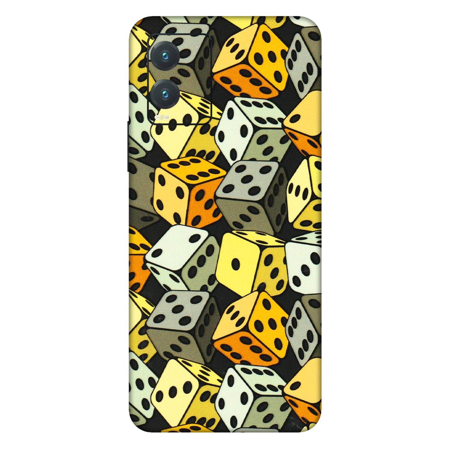 VIVO Z/V/X/T/U/S Series Phone Skins (All Models) - Dices Of Life - 3D Embossed Finish (L-04) Vivo T1X