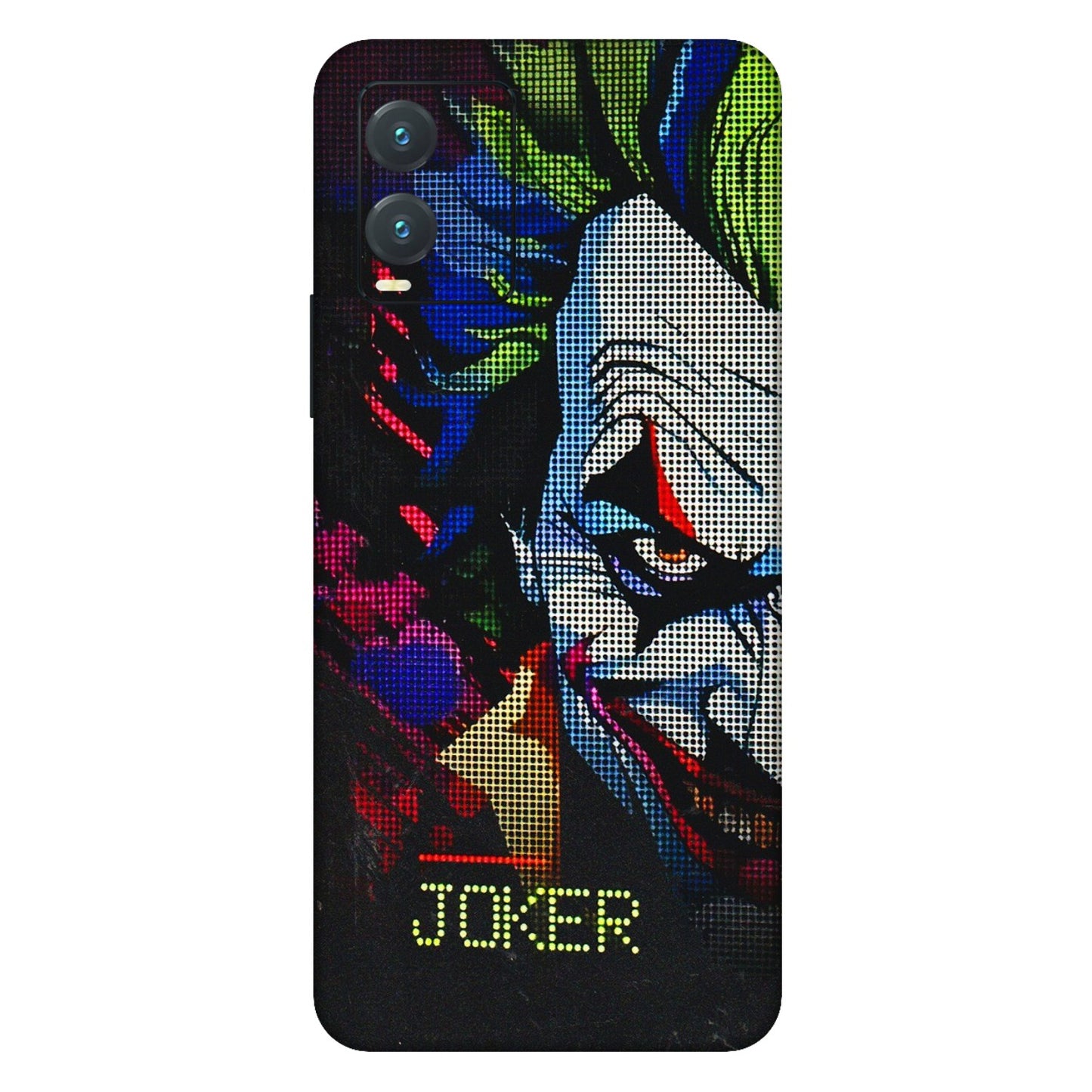 VIVO Z/V/X/T/U/S Series Phone Skins (All Models) - Joker Dot Matrix - 3D Embossed Finish (L-08) Vivo T1X