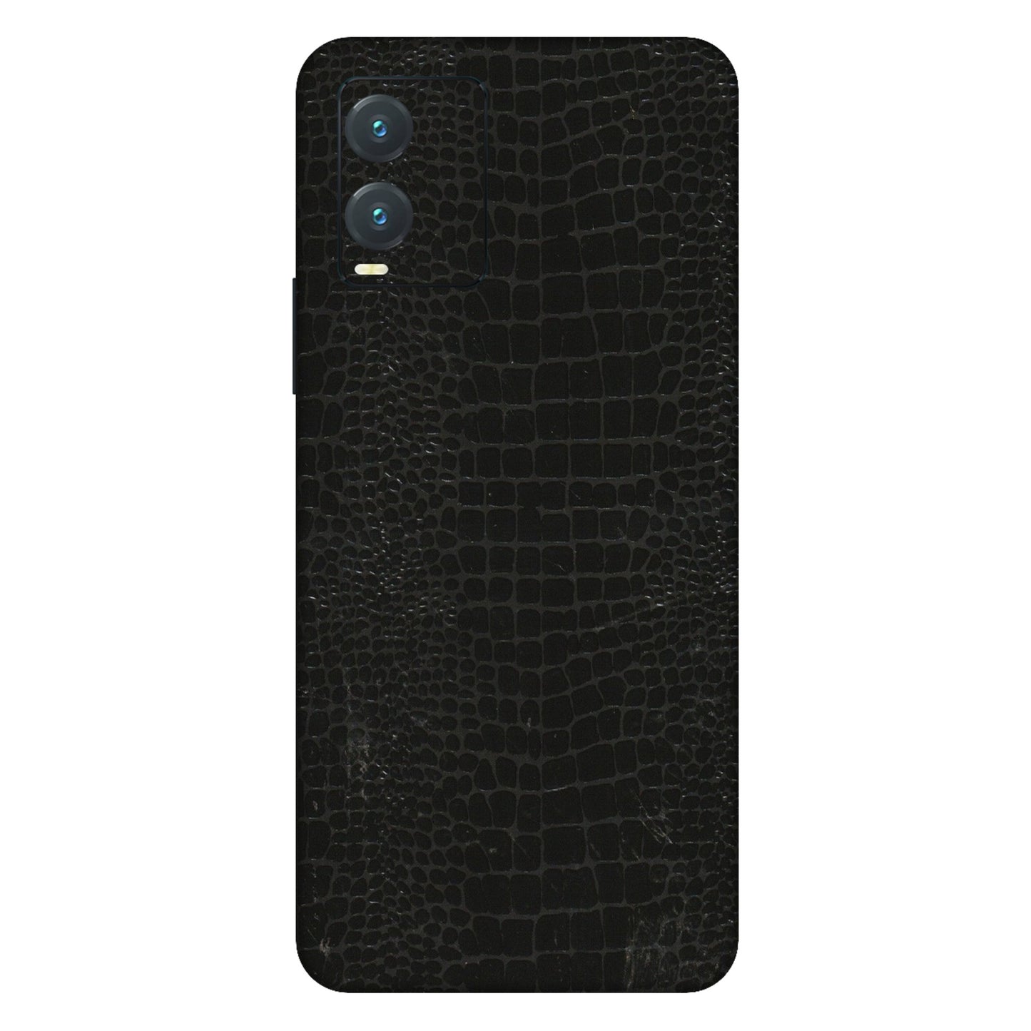 VIVO Z/V/X/T/U/S Series Phone Skins (All Models) - Snake Leather Black - 3D Embossed Finish (L-107) Vivo T1X
