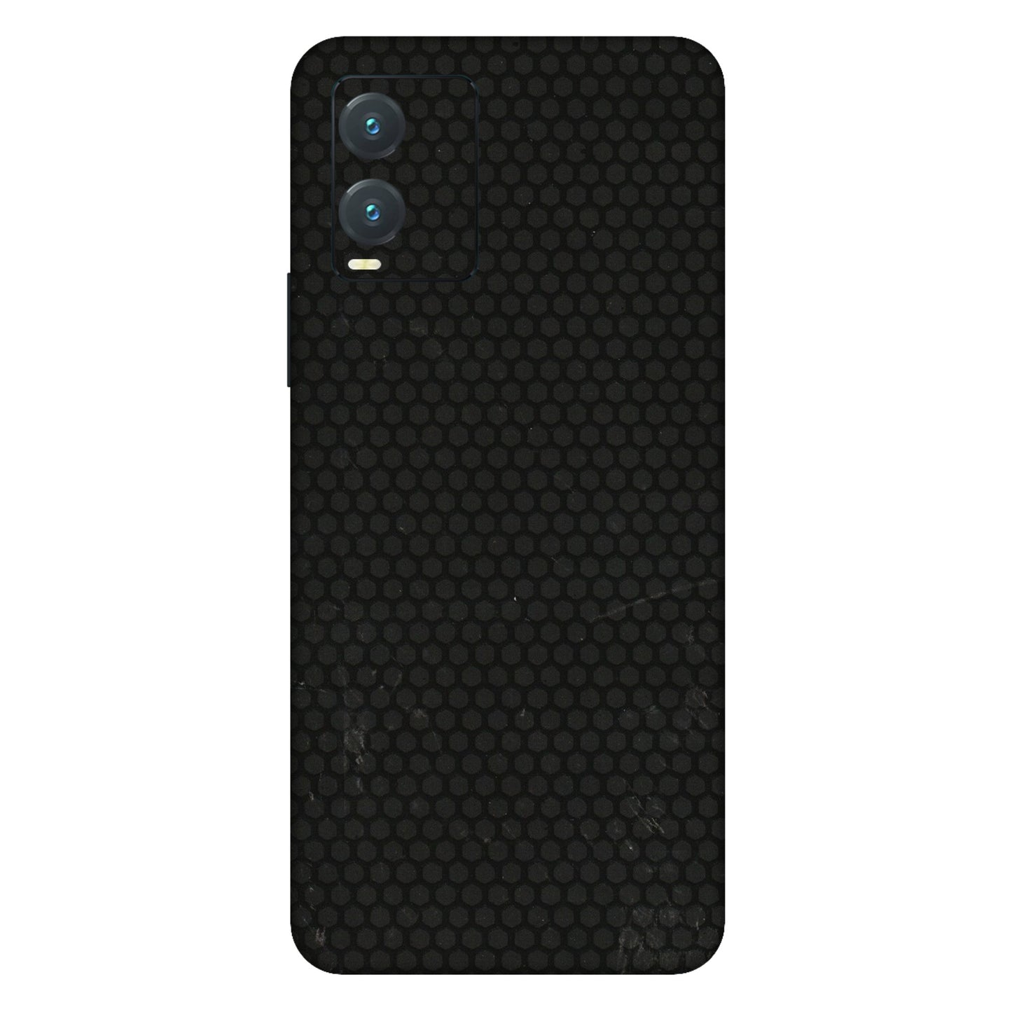 VIVO Z/V/X/T/U/S Series Phone Skins (All Models) - Black honeycomb - 3D Embossed Finish (L-114) Vivo T1X