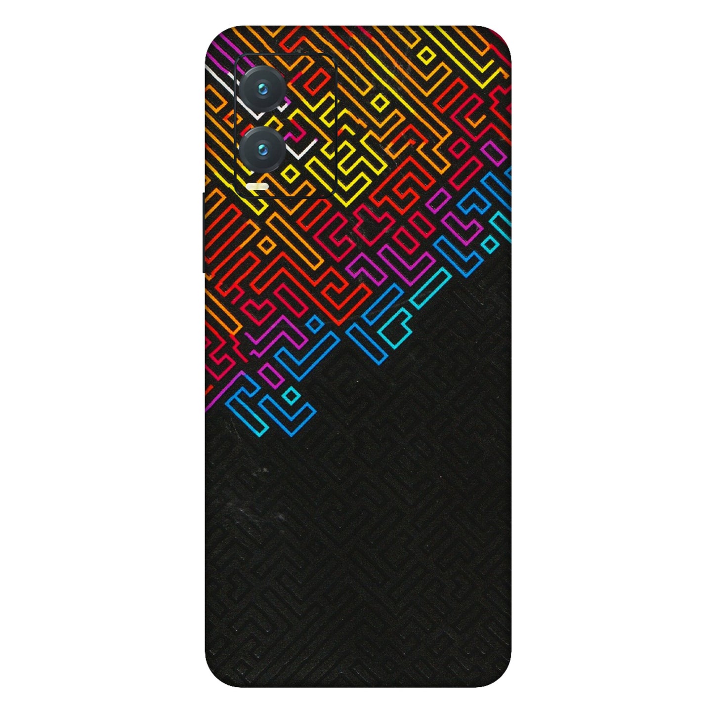 VIVO Z/V/X/T/U/S Series Phone Skins (All Models) - Dotme Pattern Art - 3D Embossed Finish (L-121) Vivo T1X