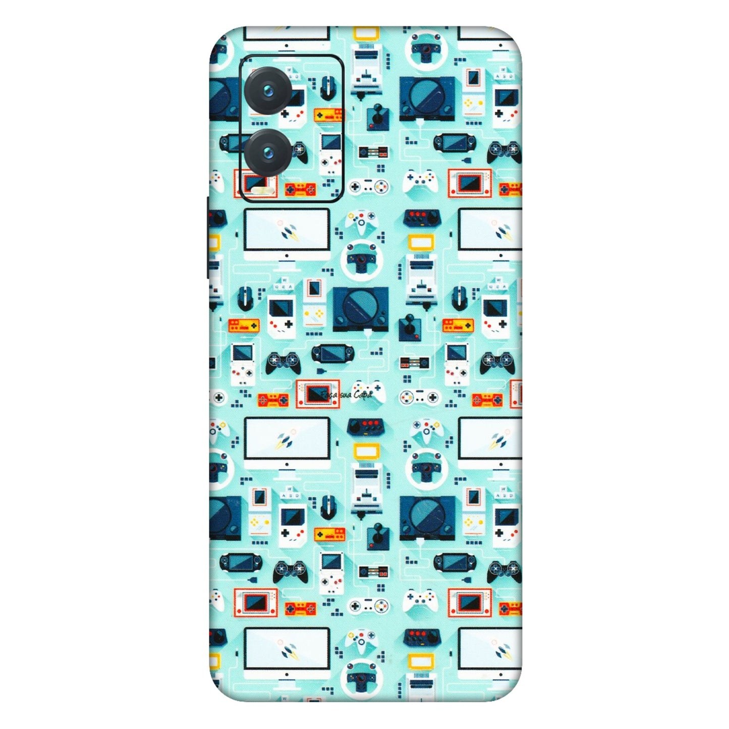VIVO Z/V/X/T/U/S Series Phone Skins (All Models) - Gadgets Doodle - 3D Embossed Finish (L-184) Vivo T1X