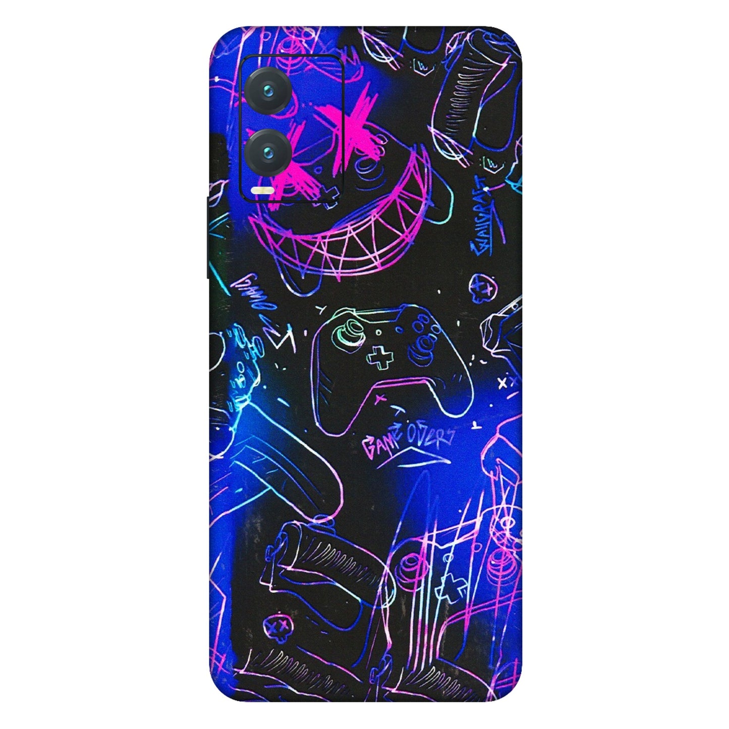 VIVO Z/V/X/T/U/S Series Phone Skins (All Models) - Gamers Paradise - 3D Embossed Finish (L-258) Vivo T1X