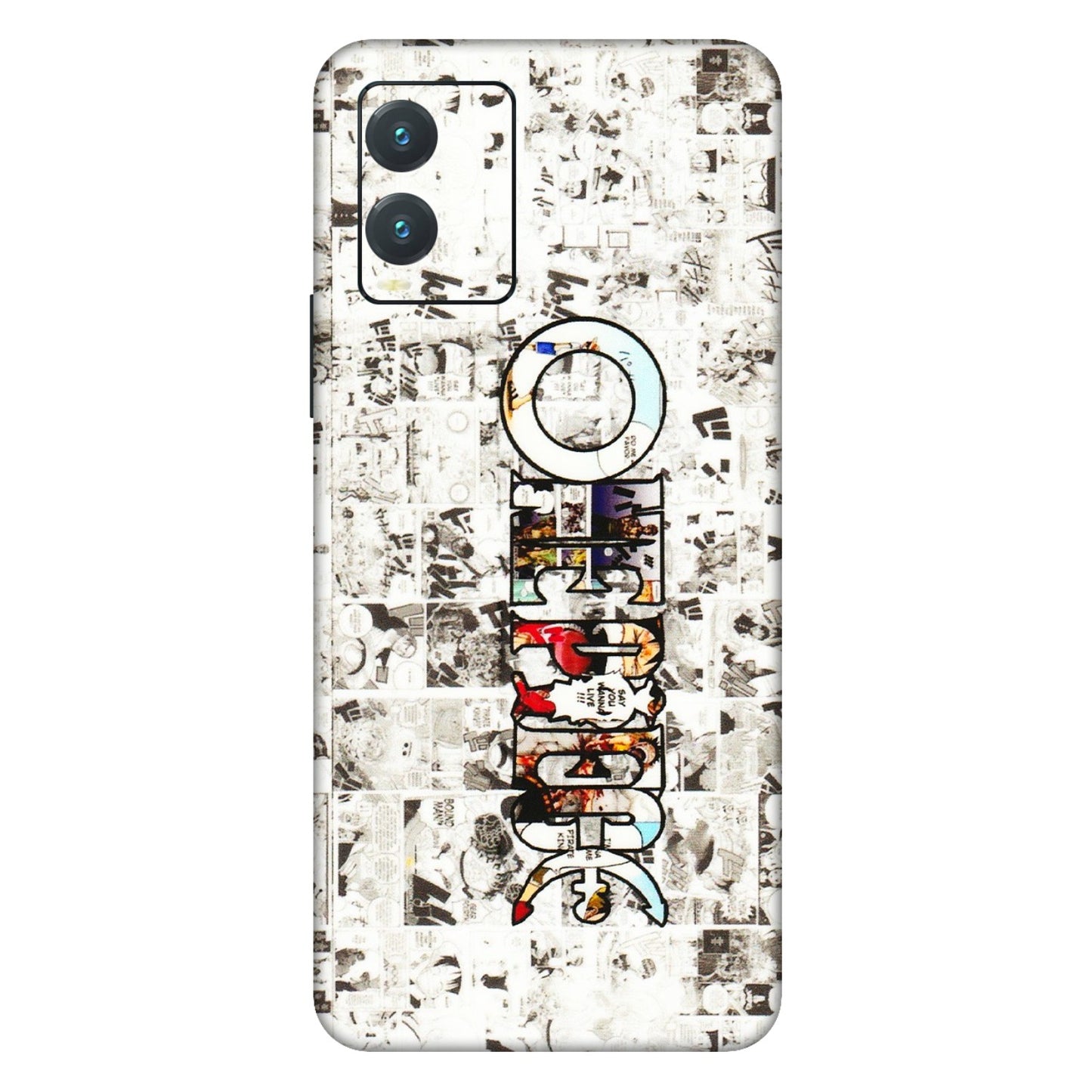 VIVO Z/V/X/T/U/S Series Phone Skins (All Models) - One Piece Manga - 3D Embossed Finish (L-26) Vivo T1X