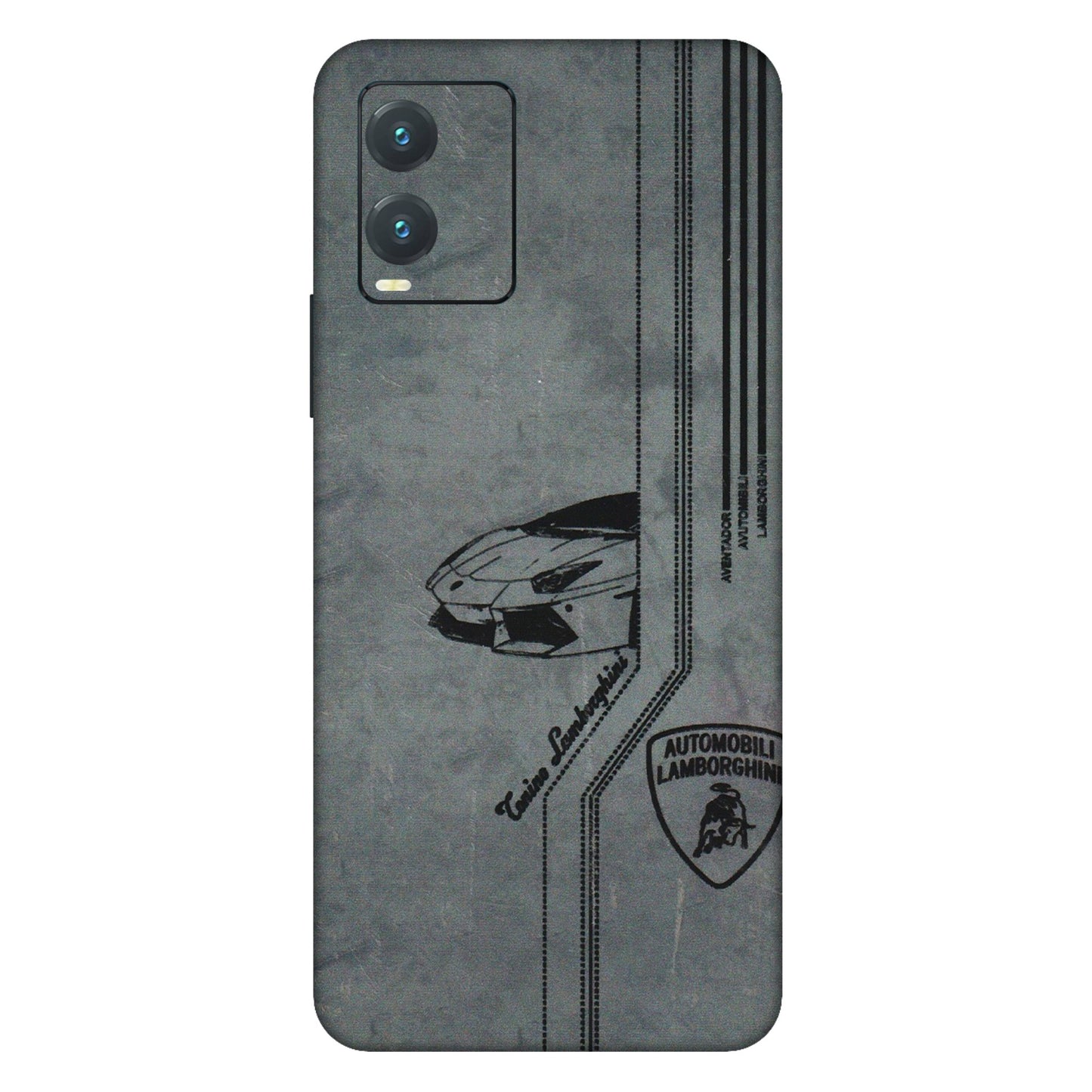 VIVO Z/V/X/T/U/S Series Phone Skins (All Models) - New Lamborgini Aventador - 3D Embossed Finish (L-321) Vivo T1X