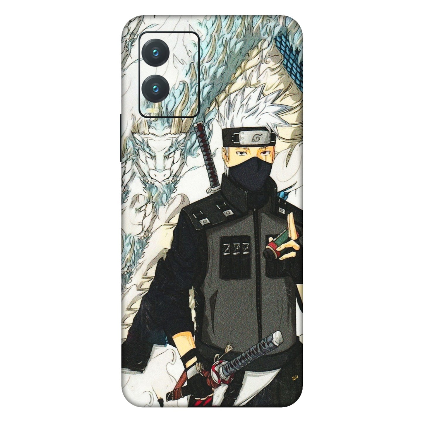 VIVO Z/V/X/T/U/S Series Phone Skins (All Models) - Kakashi Hatake Naruto Anime - 3D Embossed Finish (L-46) Vivo T1X