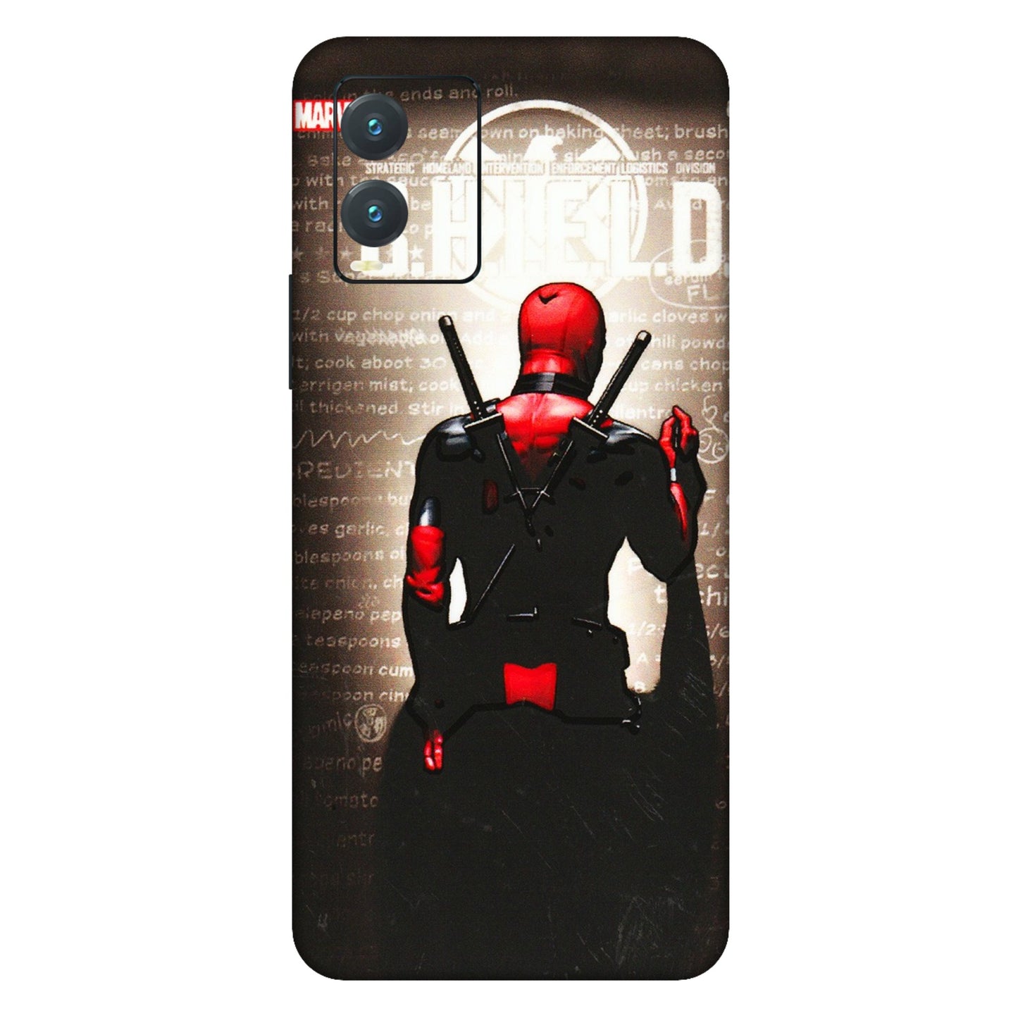 VIVO Z/V/X/T/U/S Series Phone Skins (All Models) - Deadpool - 3D Embossed Finish (L-56) Vivo T1X