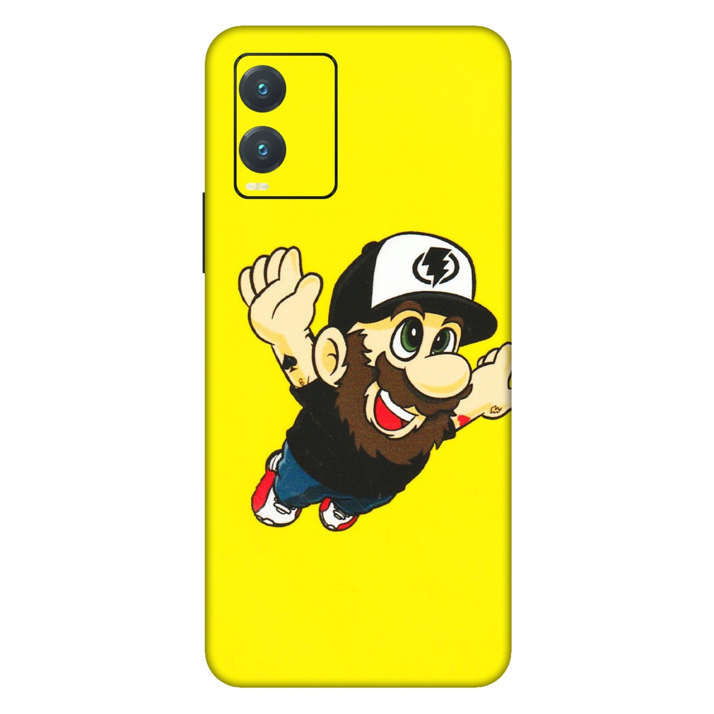 VIVO Z/V/X/T/U/S Series Phone Skins (All Models) - Flying Beardo - 3D Embossed Finish (L-60) Vivo T1X