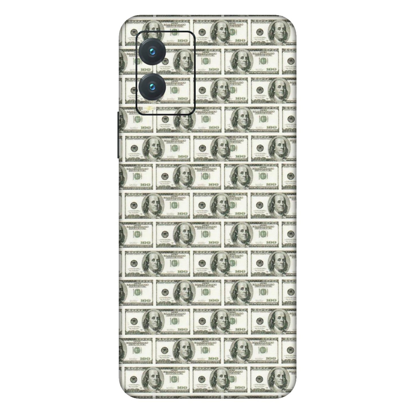 VIVO Z/V/X/T/U/S Series Phone Skins (All Models) - I Love Dollars - Matte Finish (M-40) Vivo T1X