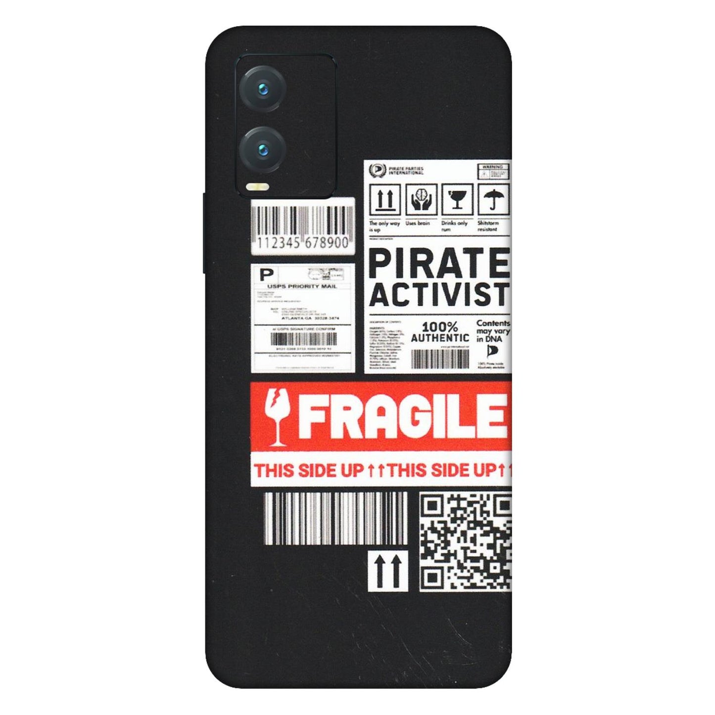 VIVO Z/V/X/T/U/S Series Phone Skins (All Models) - Handle With Care - Matte Finish (M-99) Vivo T1X