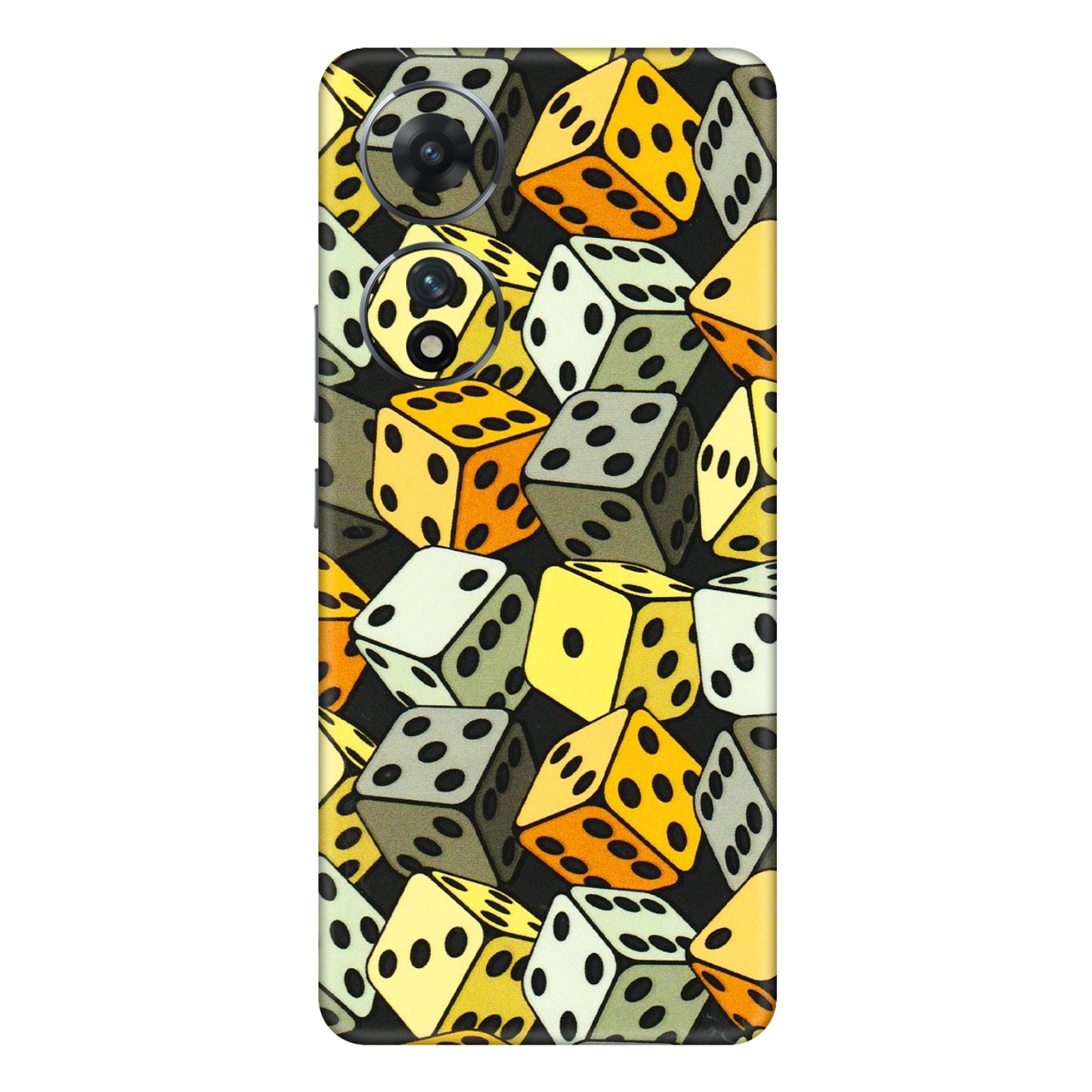 VIVO Z/V/X/T/U/S Series Phone Skins (All Models) - Dices Of Life - 3D Embossed Finish (L-04) Vivo T2 (5G)