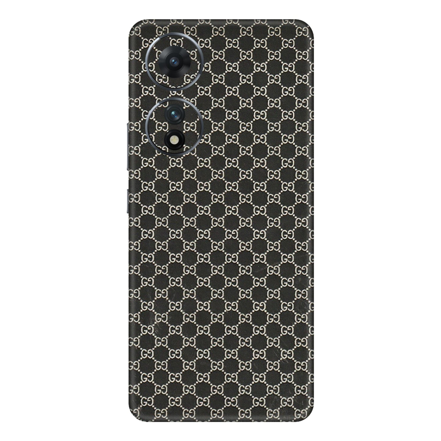 VIVO Z/V/X/T/U/S Series Phone Skins (All Models) - Black G Print - 3D Embossed Finish (L-109) Vivo T2 (5G)