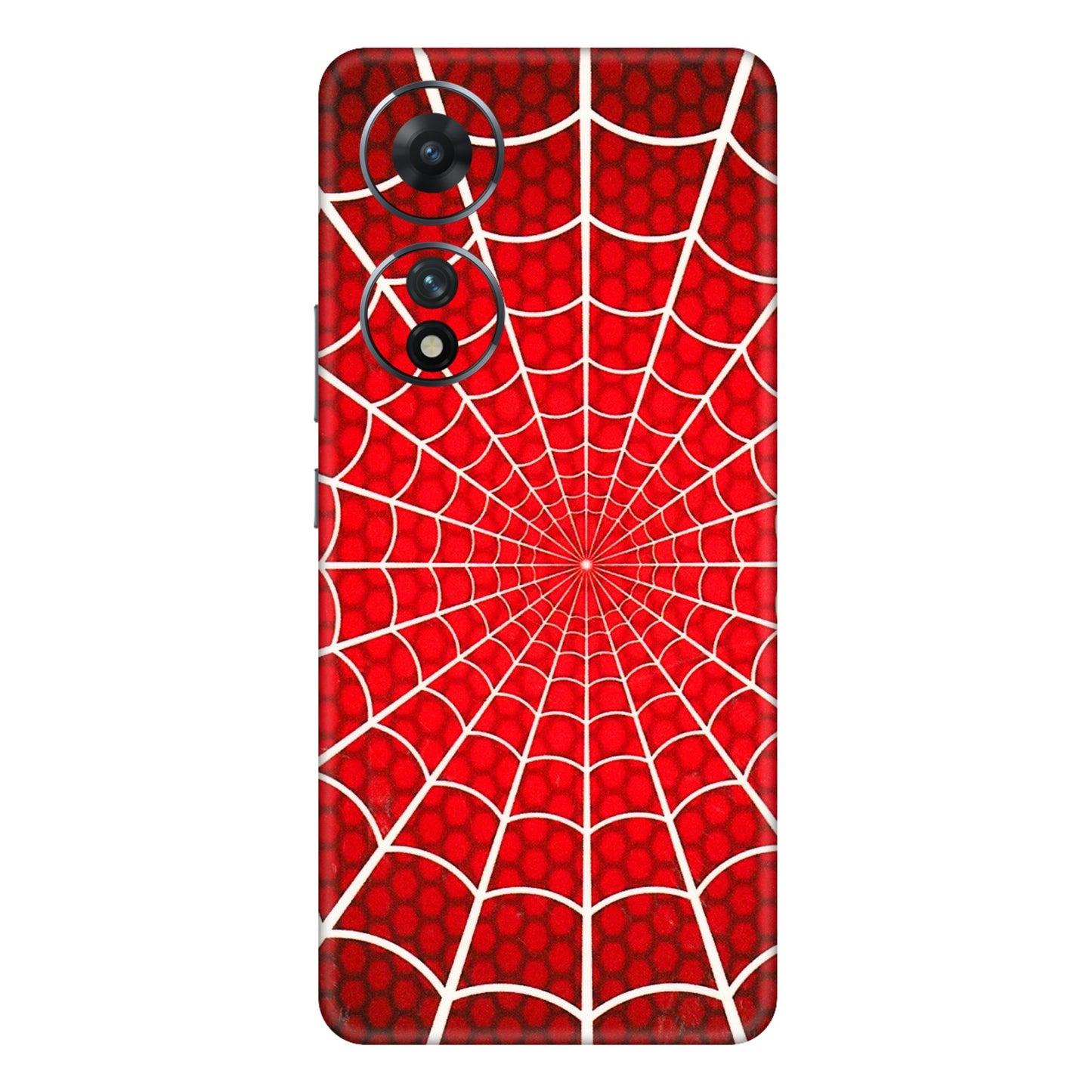 VIVO Z/V/X/T/U/S Series Phone Skins (All Models) - Classic Spidey Web - 3D Embossed Finish (L-115) Vivo T2 (5G)