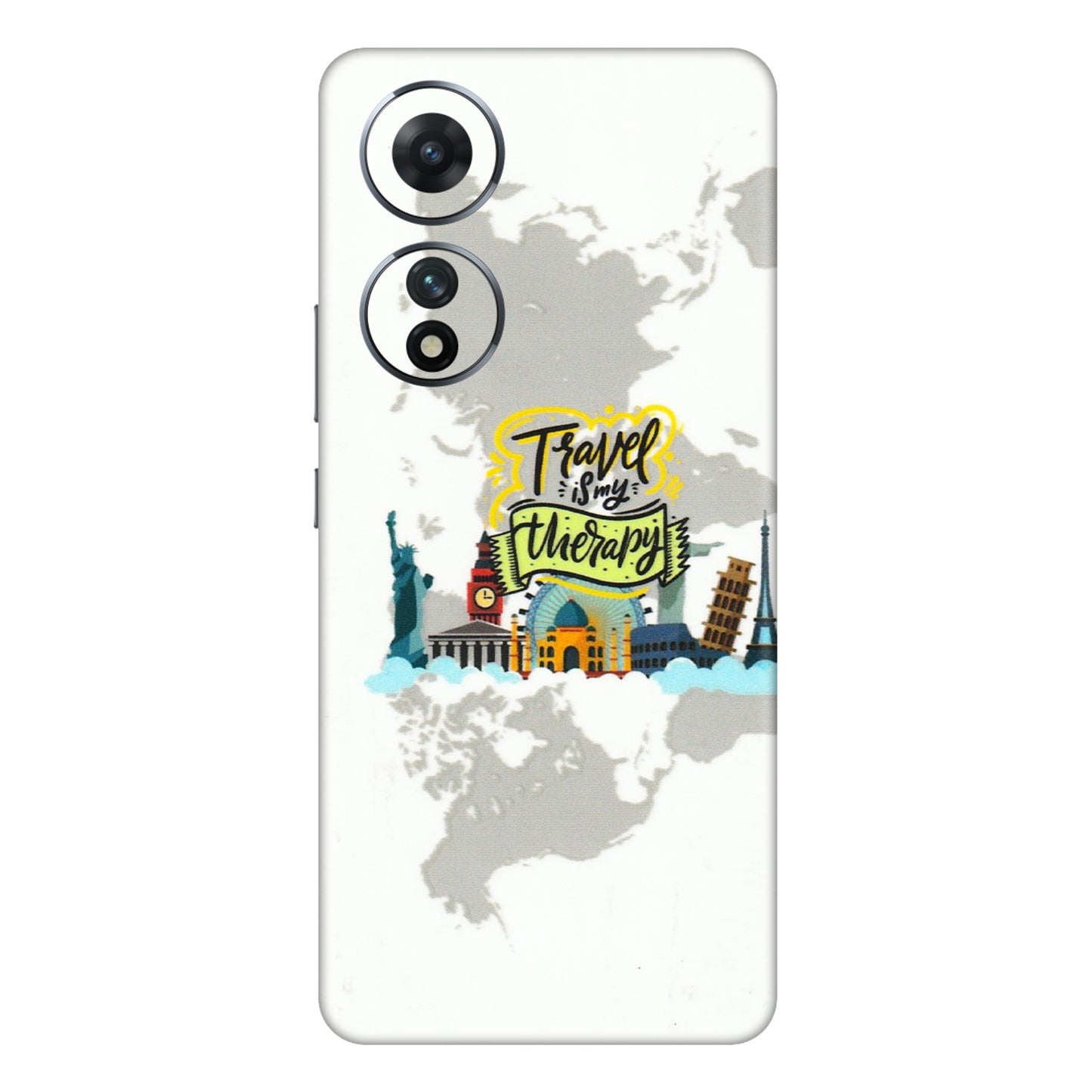 VIVO Z/V/X/T/U/S Series Phone Skins (All Models) - Travel Therapy - 3D Embossed Finish (L-199) Vivo T2 (5G)