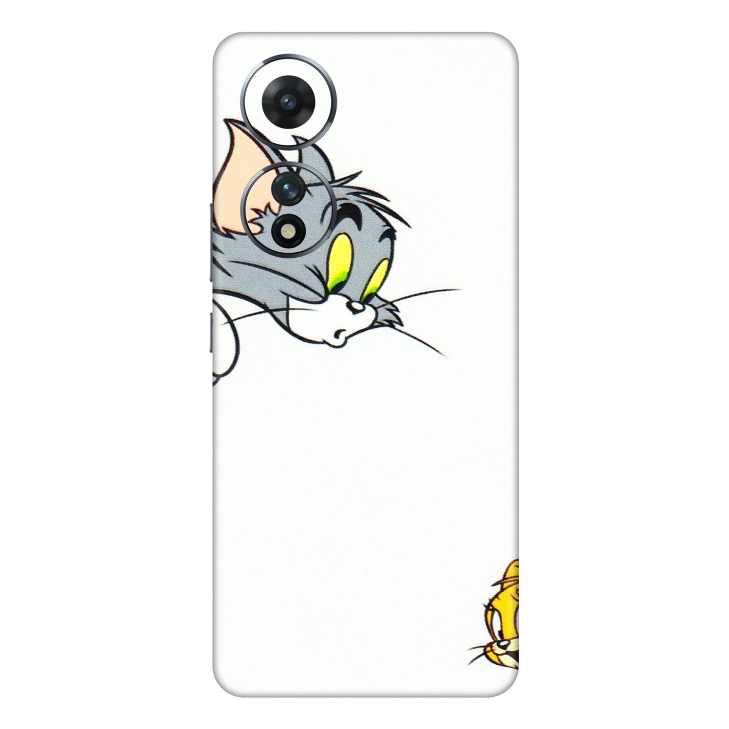 VIVO Z/V/X/T/U/S Series Phone Skins (All Models) - Cute Tom And Jerry - 3D Embossed Finish (L-220) Vivo T2 (5G)