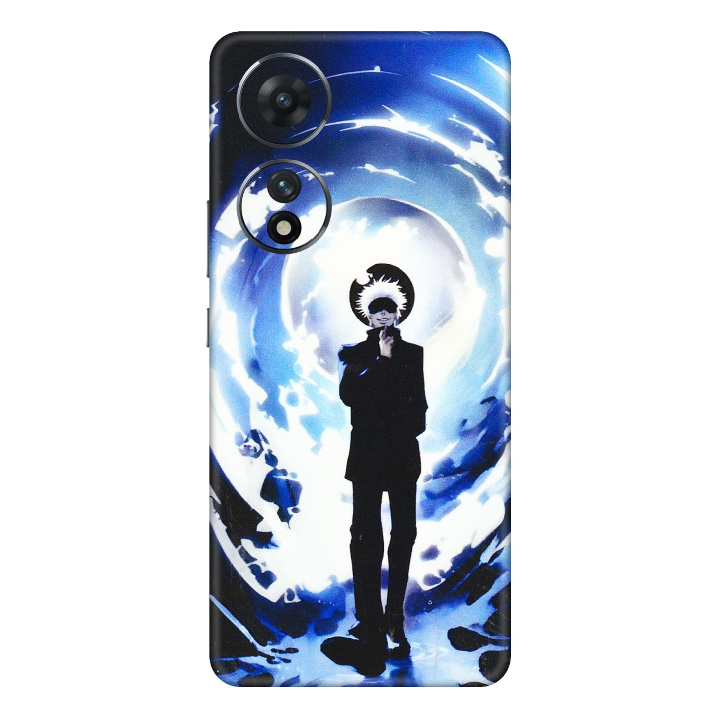 VIVO Z/V/X/T/U/S Series Phone Skins (All Models) - Satoru Gojo Dark Blue - 3D Embossed Finish (L-235) Vivo T2 (5G)