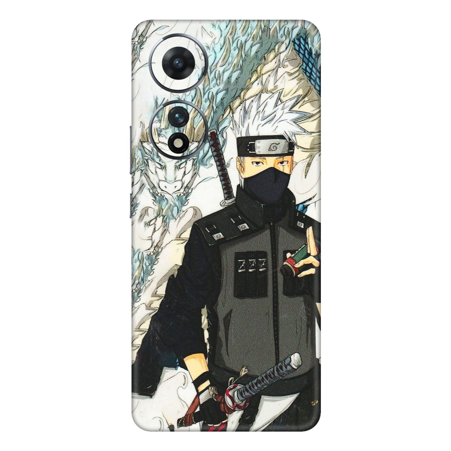 VIVO Z/V/X/T/U/S Series Phone Skins (All Models) - Kakashi Hatake Naruto Anime - 3D Embossed Finish (L-46) Vivo T2 (5G)