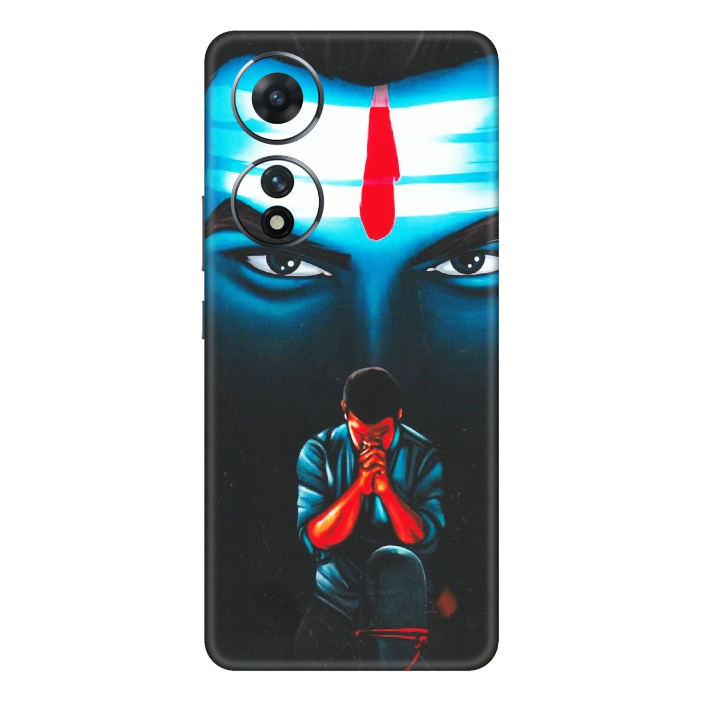 VIVO Z/V/X/T/U/S Series Phone Skins (All Models) - Mahakal Bhakt - Matte Finish (M-112) Vivo T2 (5G)