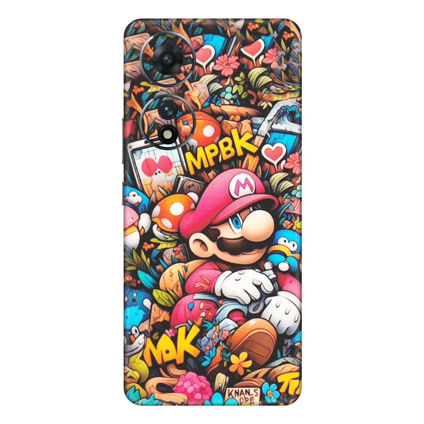VIVO Z/V/X/T/U/S Series Phone Skins (All Models) - Super Mario Bros Artistic - Matte Finish (M-173) Vivo T2 (5G)