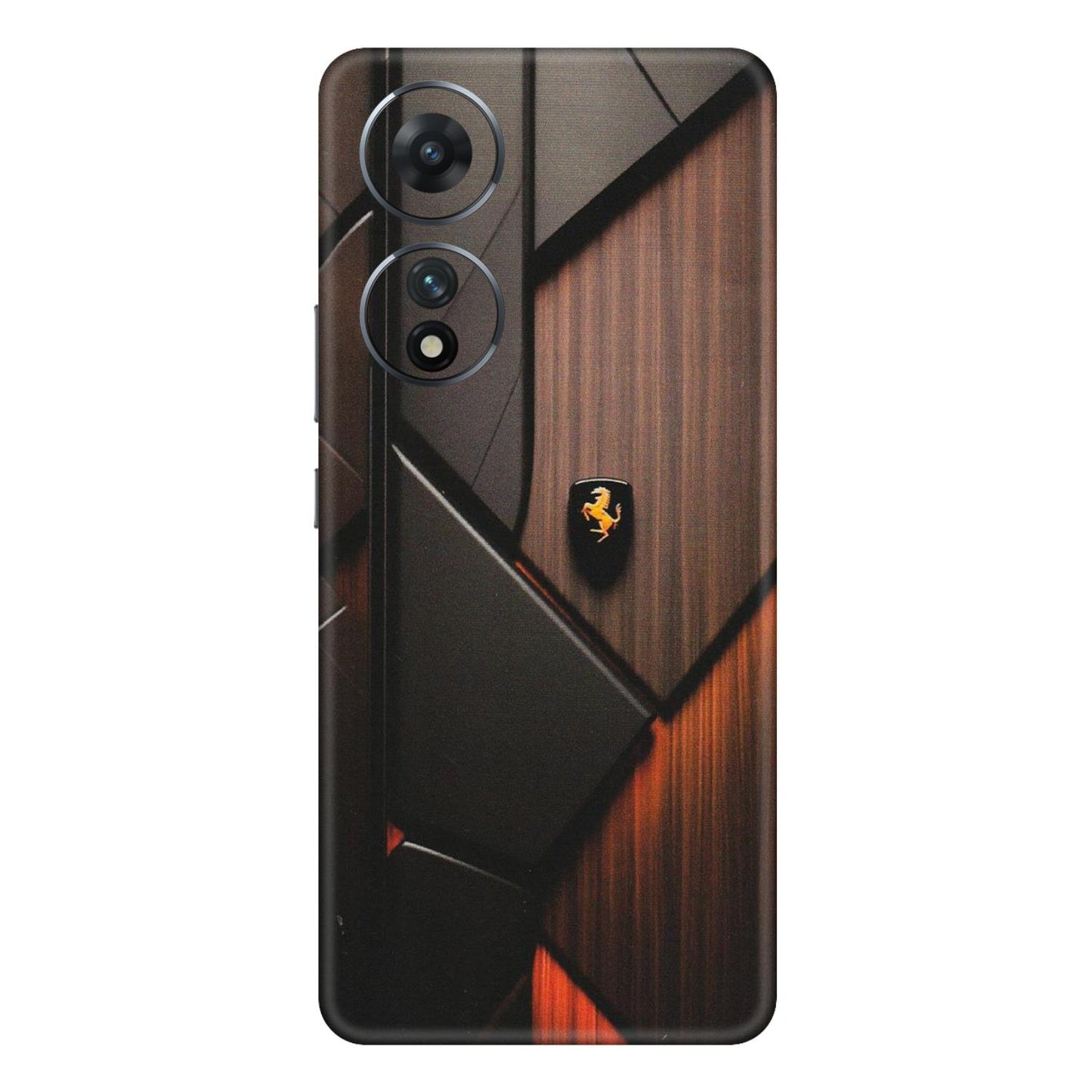 VIVO Z/V/X/T/U/S Series Phone Skins (All Models) - Lambo Beauty Wood Pattern Sober - Matte Finish (M-51) Vivo T2 (5G)