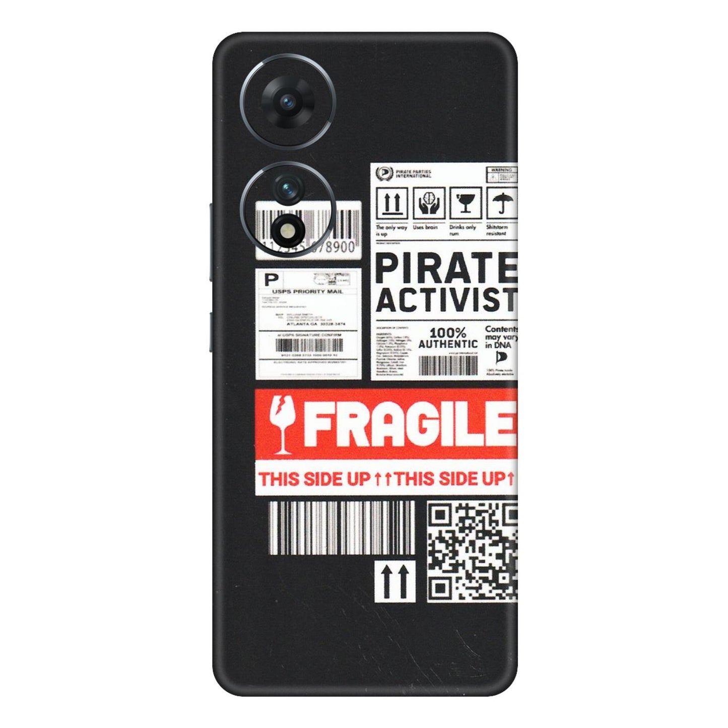 VIVO Z/V/X/T/U/S Series Phone Skins (All Models) - Handle With Care - Matte Finish (M-99) Vivo T2 (5G)