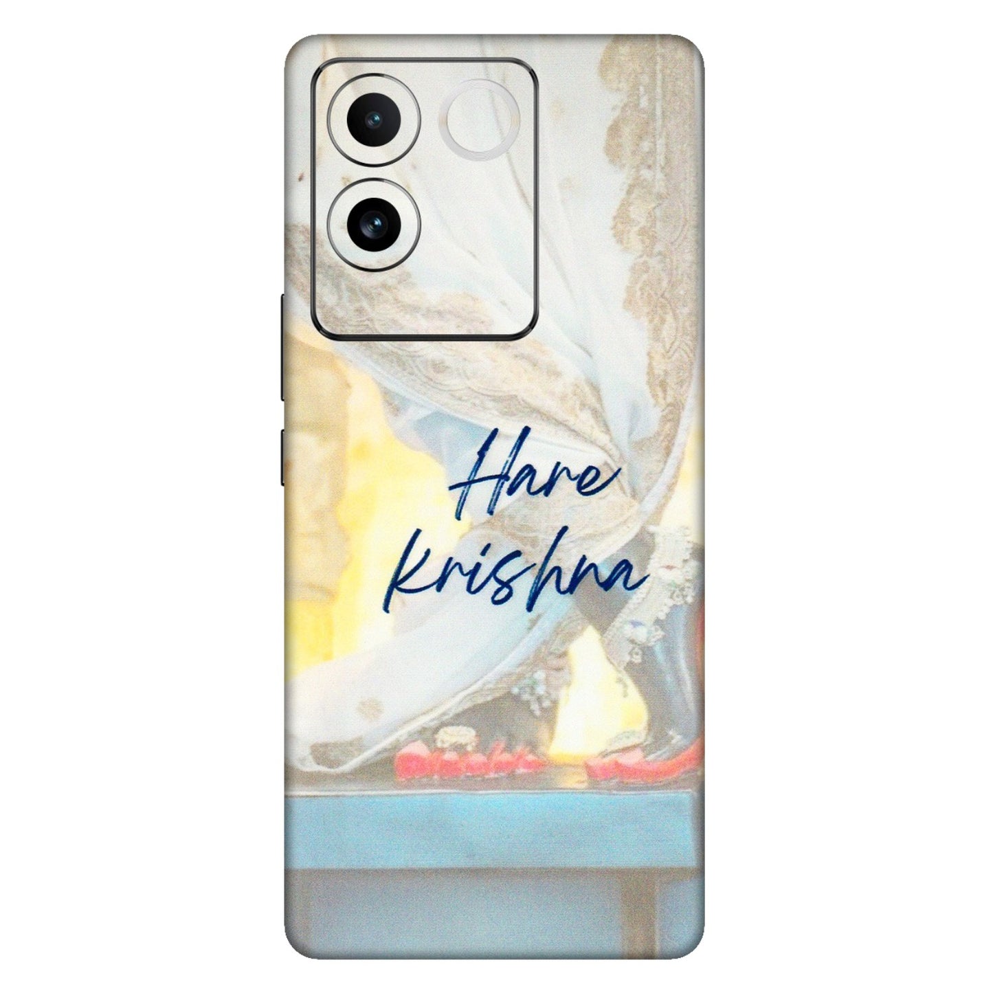 VIVO Z/V/X/T/U/S Series Phone Skins (All Models) - Hare Krishna - 3D Embossed Finish (L-03) Vivo T2 Pro (5G)
