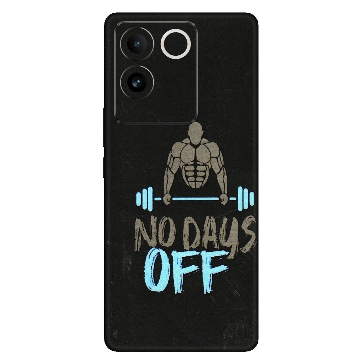 VIVO Z/V/X/T/U/S Series Phone Skins (All Models) - Gym Lover - 3D Embossed Finish (L-127) Vivo T2 Pro (5G)