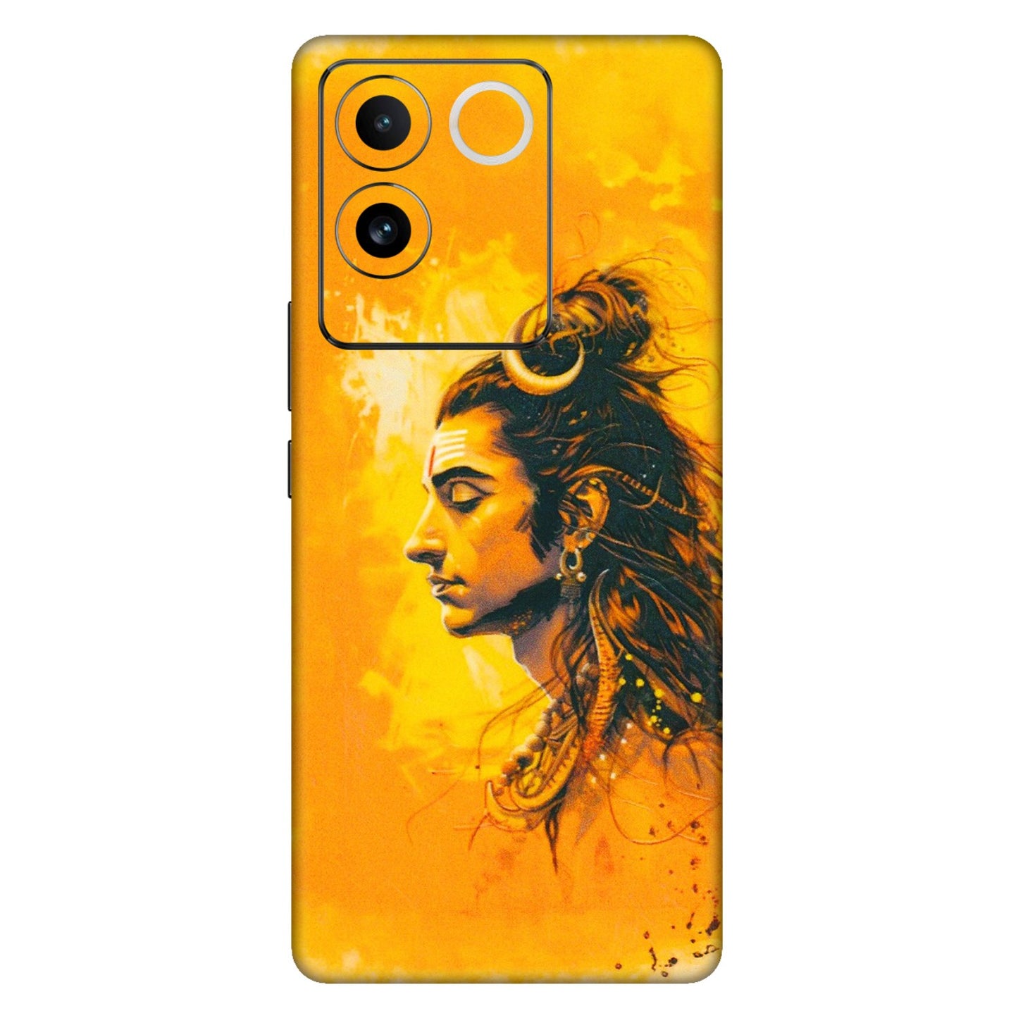 VIVO Z/V/X/T/U/S Series Phone Skins (All Models) - Shiv Shakti - 3D Embossed Finish (L-14) Vivo T2 Pro (5G)